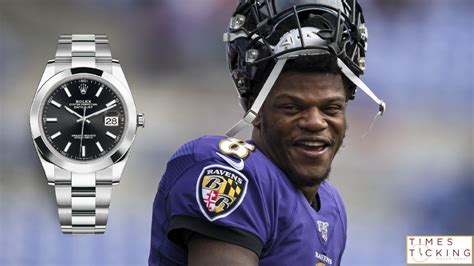 lamar rolex watches|Lamar Jackson Gifts Entire Ravens Offensive Line Rolexes.